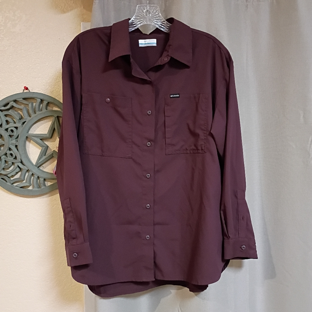 Petite Large Columbia Silver Ridge Utility Long-Sleeve